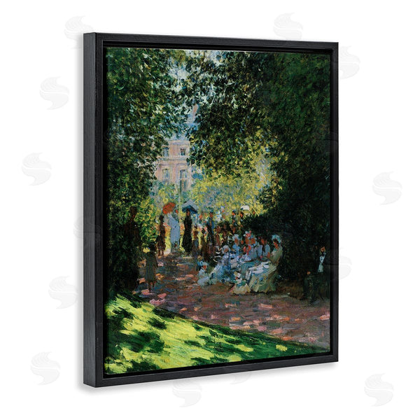 Stupell Industries Marcus Jules | People In Park Classic Painting