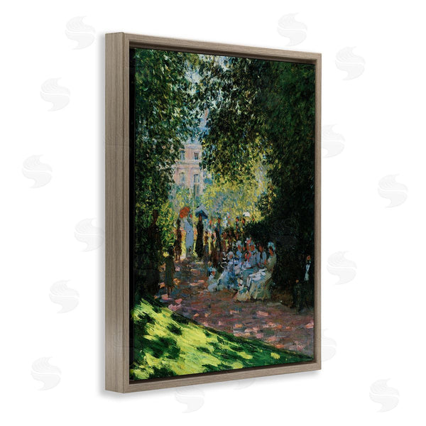 Stupell Industries Marcus Jules | People In Park Classic Painting