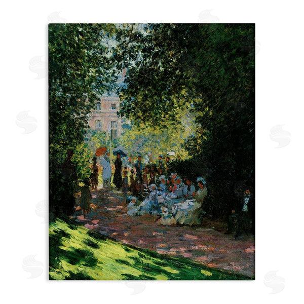 stupell industries Marcus Jules | People in Park Classic Painting