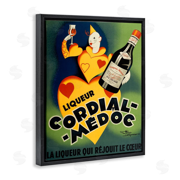 Stupell Industries Marcus Jules | Retro Vintage Wine Advertisement