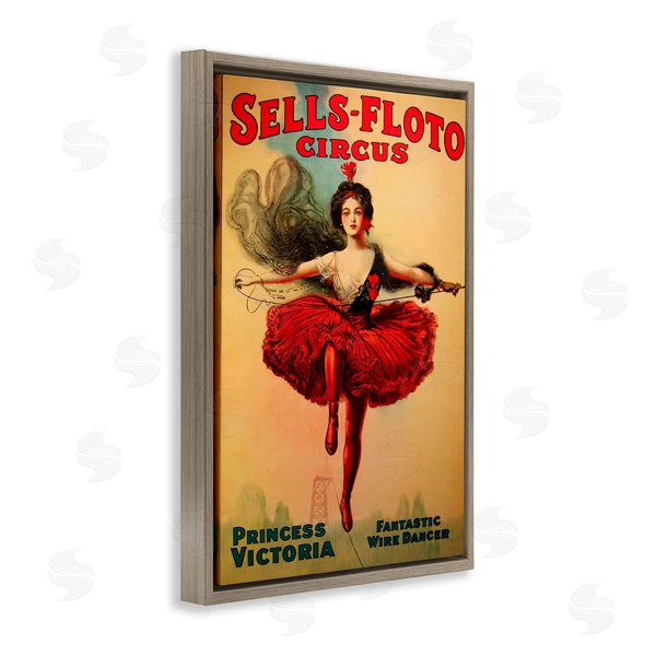 Stupell Industries Marcus Jules | Sells-Floto Circus Vintage Poster