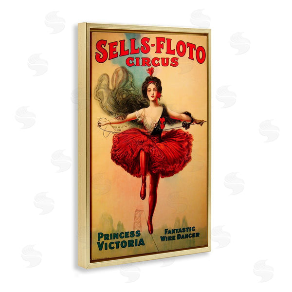 Stupell Industries Marcus Jules | Sells-Floto Circus Vintage Poster