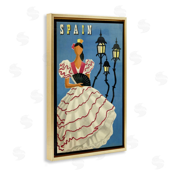 Stupell Industries Marcus Jules | Spain Woman Portrait Poster