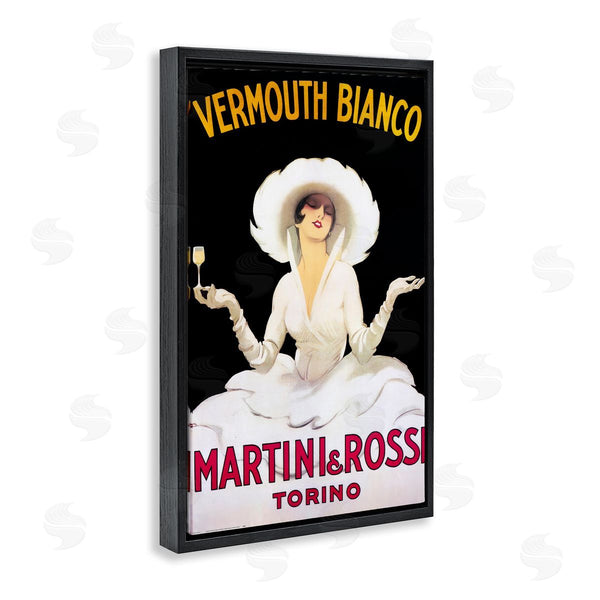 Stupell Industries Marcus Jules | Vermouth Vintage Lady Advertisement