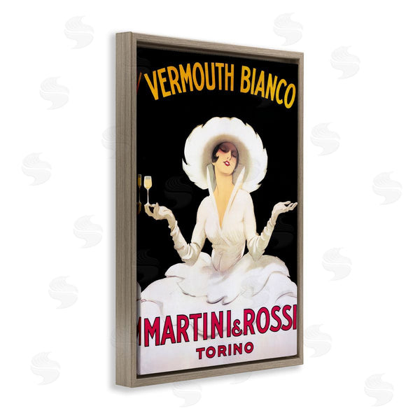 Stupell Industries Marcus Jules | Vermouth Vintage Lady Advertisement