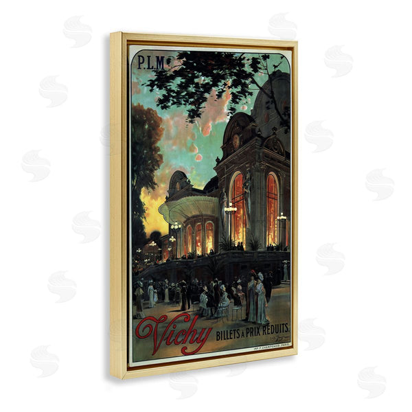 Stupell Industries Marcus Jules | Vichy Cultural Antique Poster