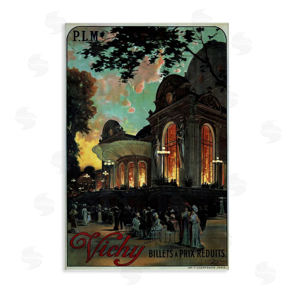 stupell industries Marcus Jules | Vichy Cultural Antique Poster