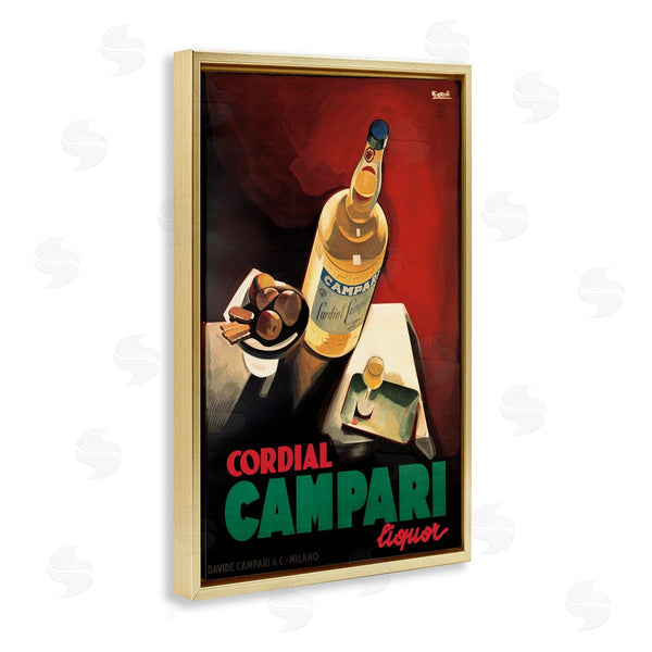 Stupell Industries Marcus Jules | Vintage Campari Wine