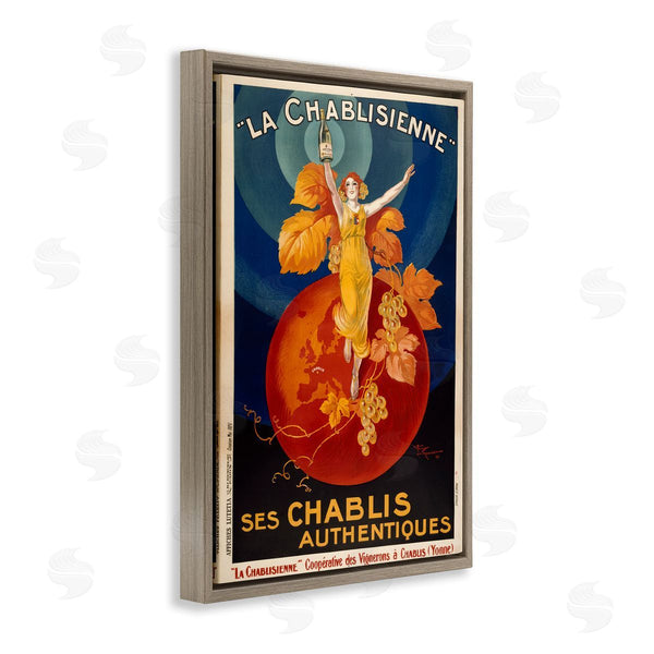 Stupell Industries Marcus Jules | Vintage Champagne Advertisement