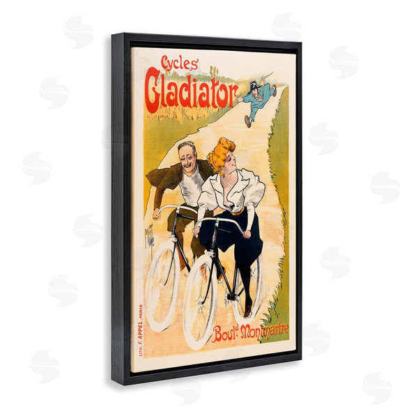 Stupell Industries Marcus Jules | Vintage Cyclists Poster