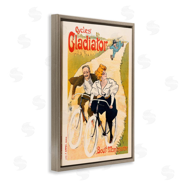 Stupell Industries Marcus Jules | Vintage Cyclists Poster