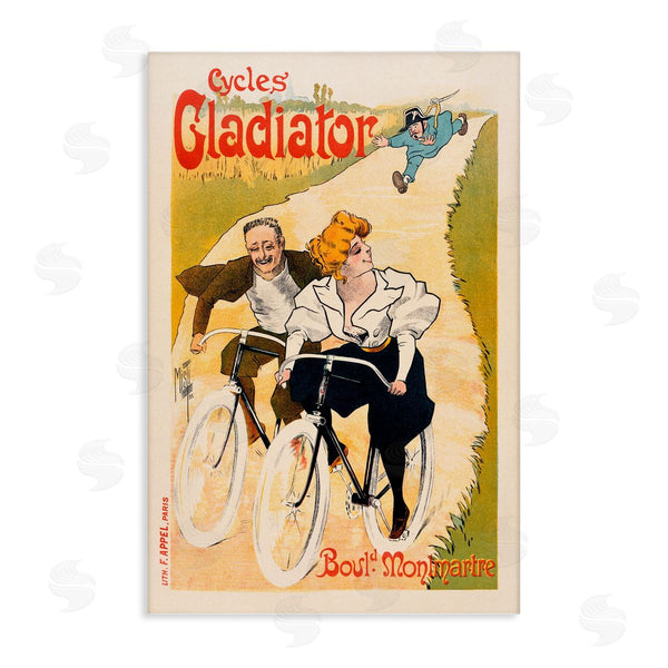 stupell industries Marcus Jules | Vintage Cyclists Poster