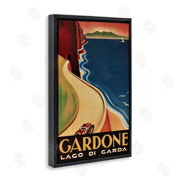 Stupell Industries Marcus Jules | Vintage Gardone Travel Poster
