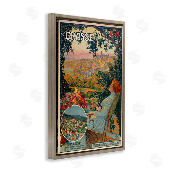 Stupell Industries Marcus Jules | Vintage Grasse Advertisement