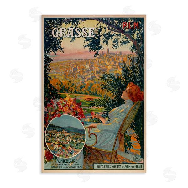 stupell industries Marcus Jules | Vintage Grasse Advertisement