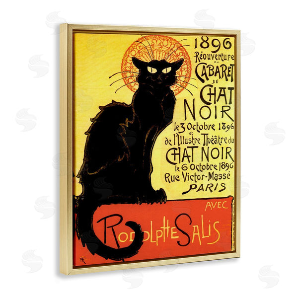 Stupell Industries Marcus Jules | Vintage Halloween Black Cat Wall Art
