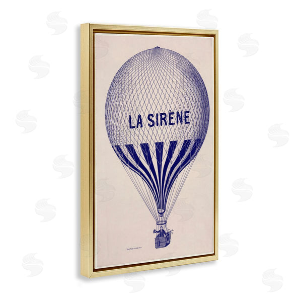Stupell Industries Marcus Jules | Vintage Hot Air Balloon