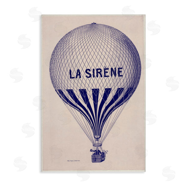 stupell industries Marcus Jules | Vintage Hot Air Balloon