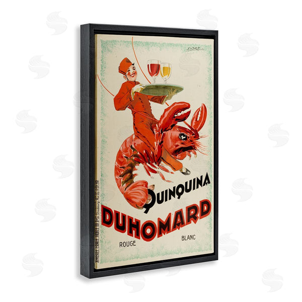 Stupell Industries Marcus Jules | Vintage Lobster Advertisement