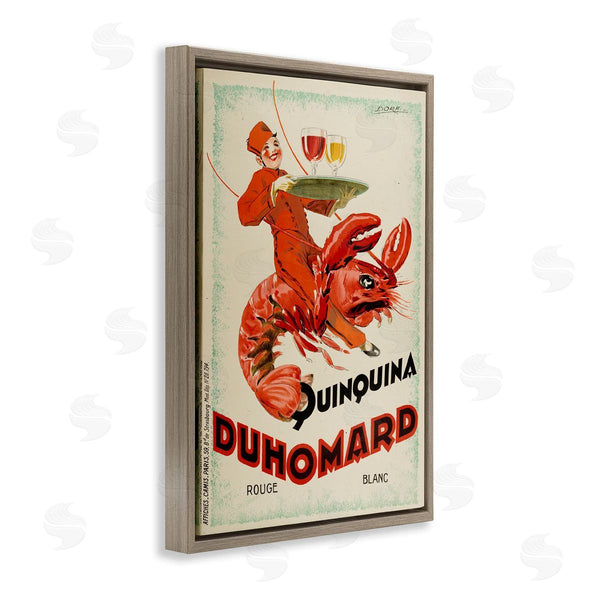 Stupell Industries Marcus Jules | Vintage Lobster Advertisement