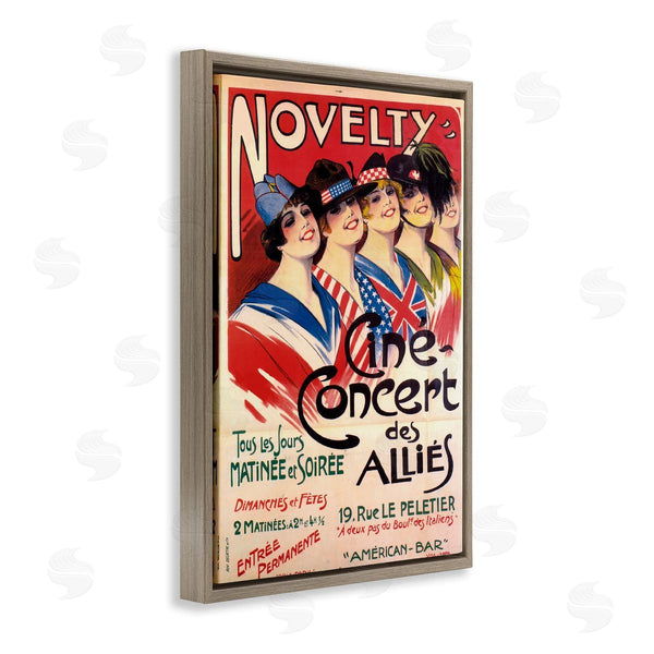 Stupell Industries Marcus Jules | Vintage Novelty Concert