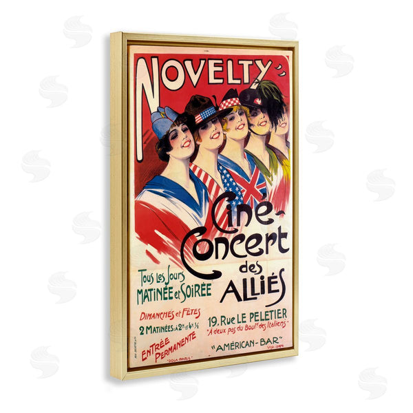 Stupell Industries Marcus Jules | Vintage Novelty Concert