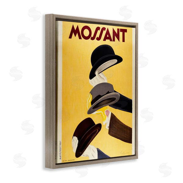 Stupell Industries Marcus Jules | Vintage Top Hat Advertisement