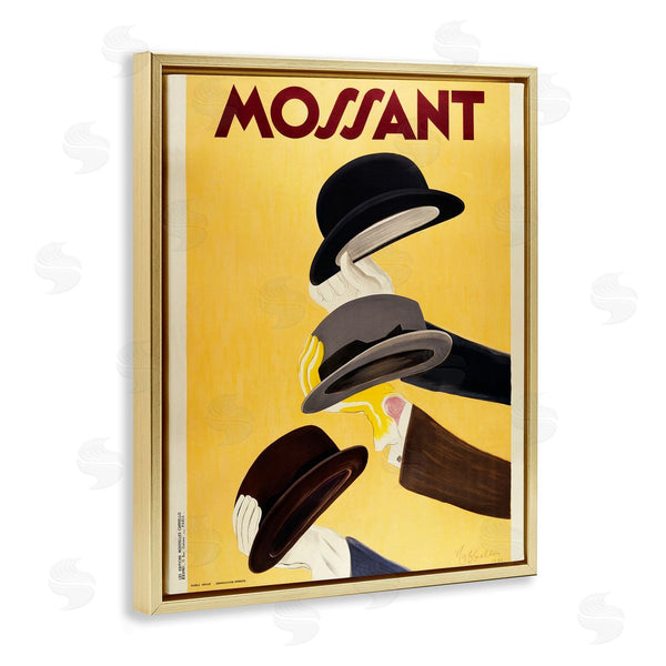 Stupell Industries Marcus Jules | Vintage Top Hat Advertisement