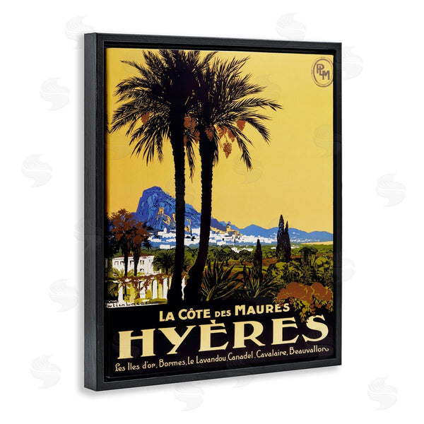Stupell Industries Marcus Jules | Vintage Tropical Travel Ad