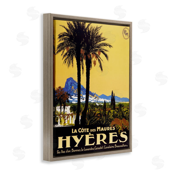 Stupell Industries Marcus Jules | Vintage Tropical Travel Ad