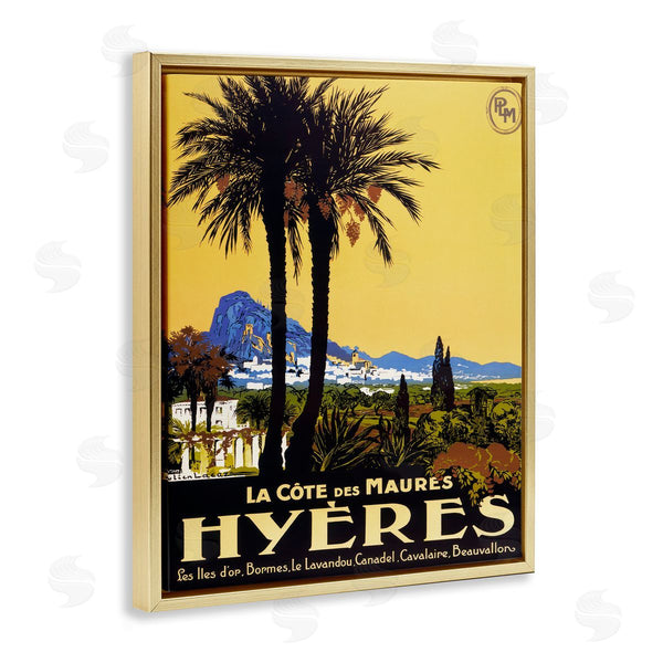 Stupell Industries Marcus Jules | Vintage Tropical Travel Ad