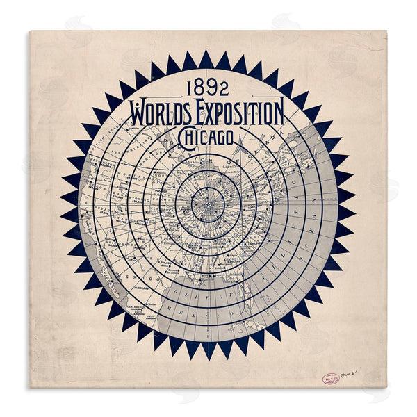 stupell industries Marcus Jules | Vintage Worlds Exposition
