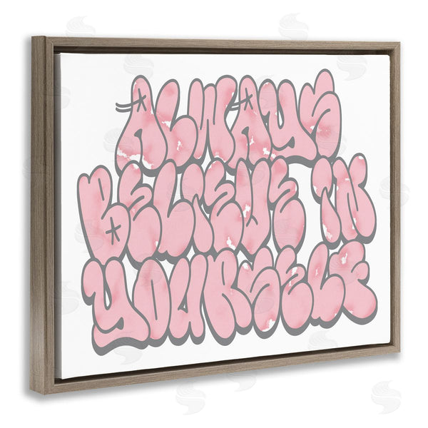 Stupell Industries Marcus Prime | Believe In Yourself Graffiti