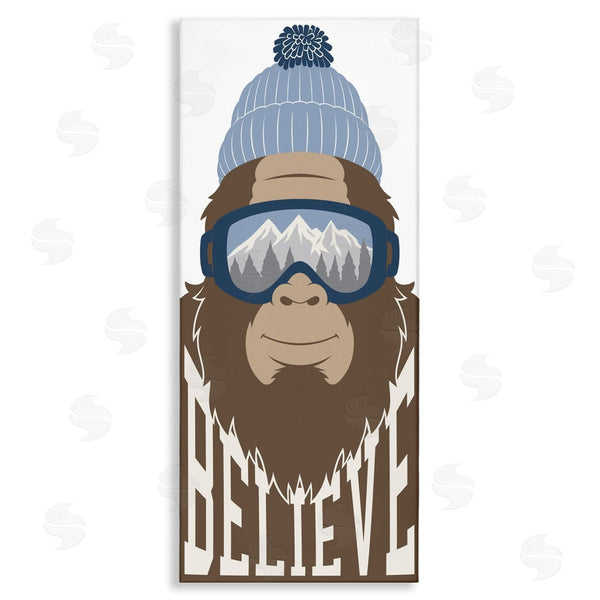 stupell industries Marcus Prime | Believe Winter Bigfoot Wall Art
