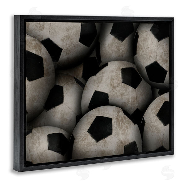 Stupell Industries Marcus Prime | Bin Of Soccer Balls
