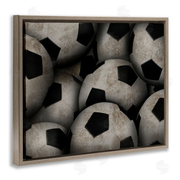 Stupell Industries Marcus Prime | Bin Of Soccer Balls