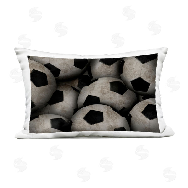 Stupell Industries Marcus Prime | Bin Of Soccer Balls Printed Throw Pillow