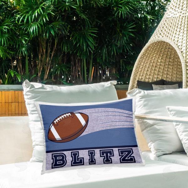 Stupell Industries Marcus Prime | Blitz Vintage Football Printed Throw Pillow