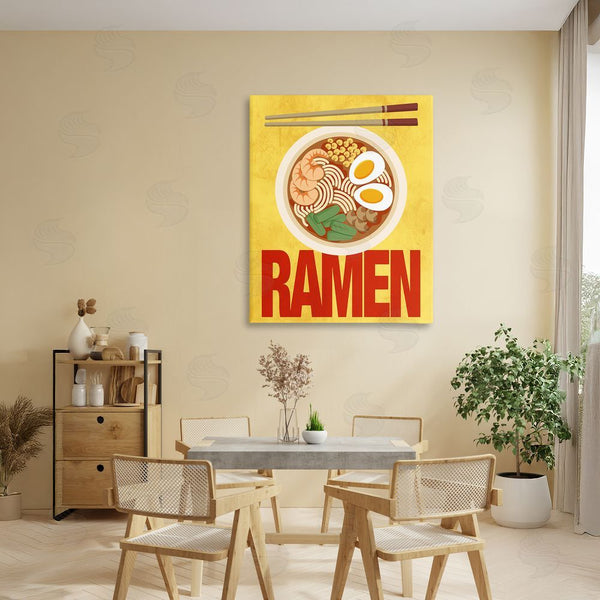 Stupell Industries Marcus Prime | Bright Ramen & Chopsticks