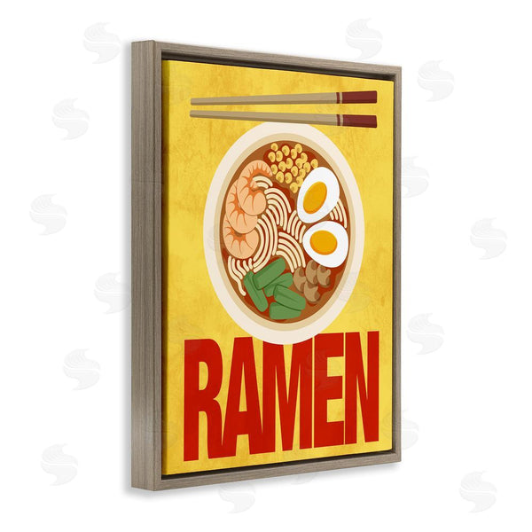 Stupell Industries Marcus Prime | Bright Ramen & Chopsticks