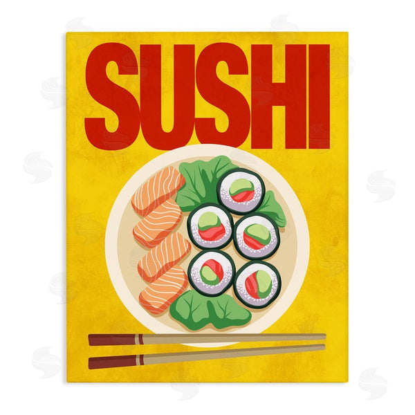 stupell industries Marcus Prime | Bright Sushi & Chopsticks