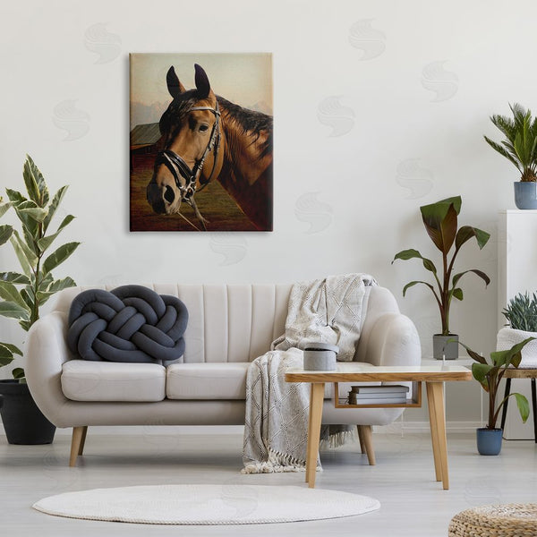Stupell Industries Marcus Prime | Brown Horse Portrait Wall Art