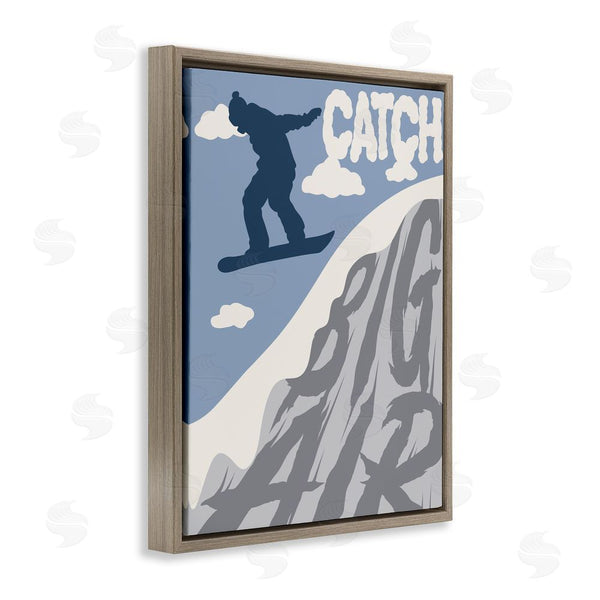 Stupell Industries Marcus Prime | Catch Big Air Snowboard Wall Art