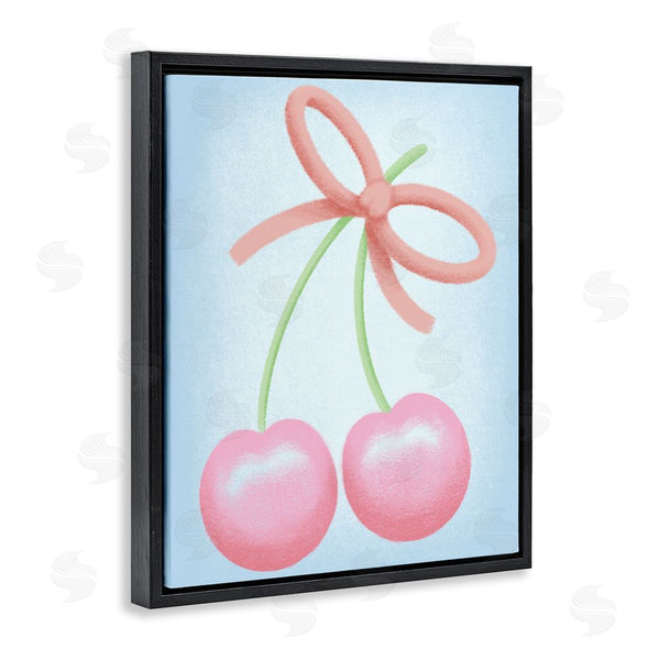 Stupell Industries Marcus Prime | Cherries And Round Bow Wall Art