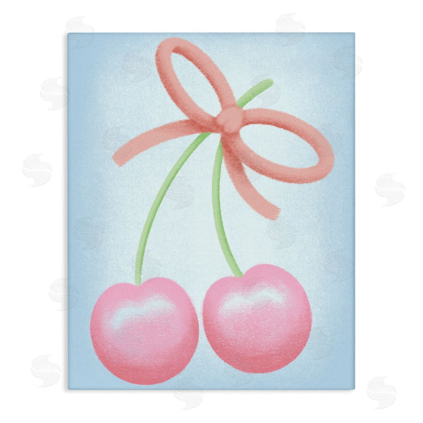 stupell industries Marcus Prime | Cherries And Round Bow Wall Art