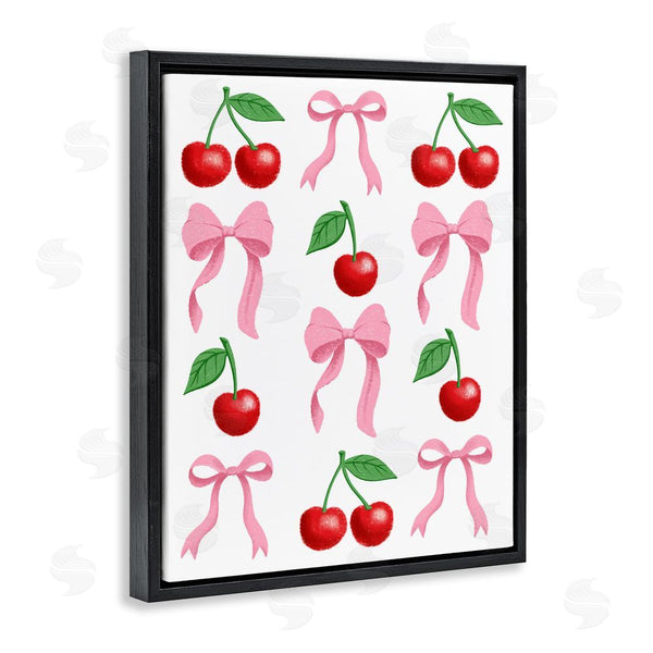Stupell Industries Marcus Prime | Cherries & Bows Assortment Wall Art