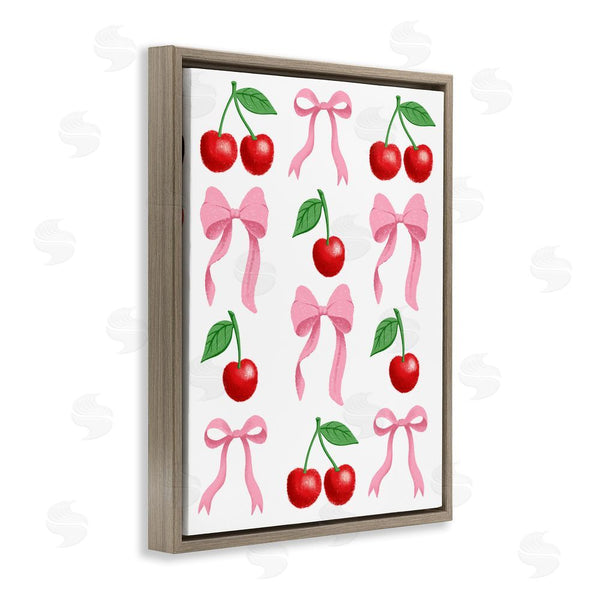 Stupell Industries Marcus Prime | Cherries & Bows Assortment Wall Art