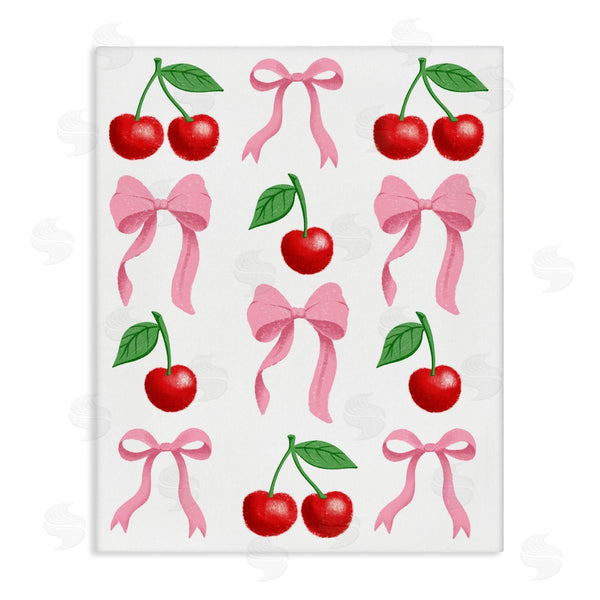 stupell industries Marcus Prime | Cherries & Bows Assortment Wall Art