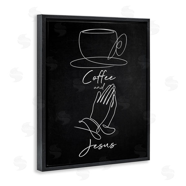 Stupell Industries Marcus Prime | Coffee & Jesus Prayer