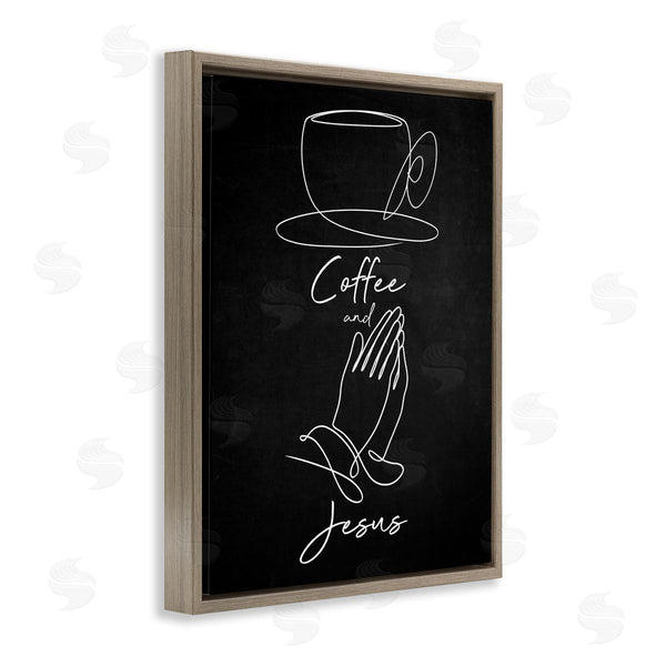 Stupell Industries Marcus Prime | Coffee & Jesus Prayer